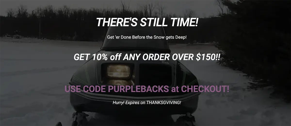 10% Special from Arctic Restorations.